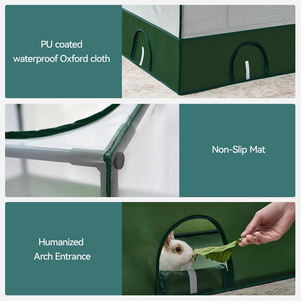 DINMO playpen compact fold-and-store feature showing portability.