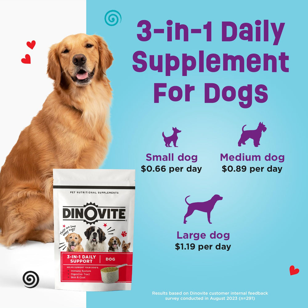 Dinovite supports hot spots relief and seasonal itch comfort