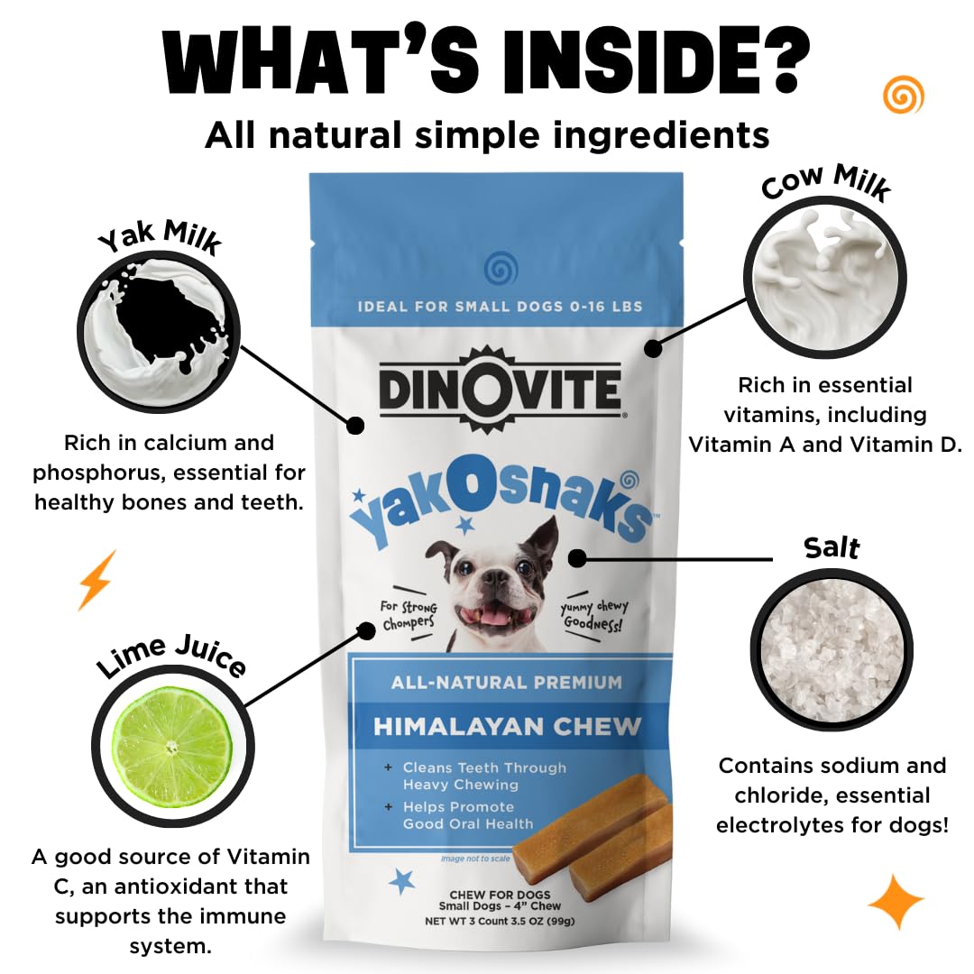 Dinovite YakoSnaks brand trust backed by decades of nutrition expertise.