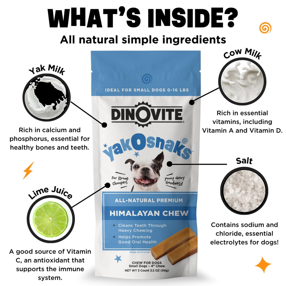 Dinovite YakoSnaks brand trust backed by decades of nutrition expertise.