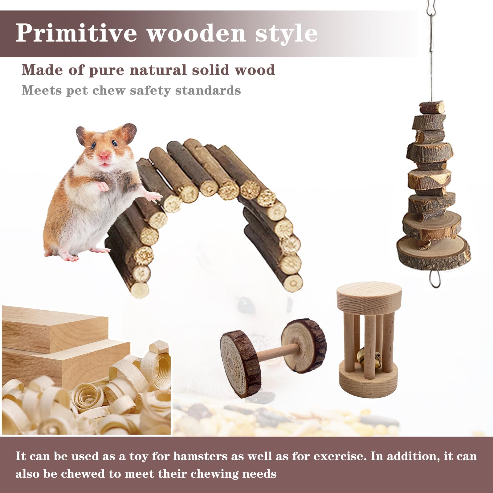 DINTSTYLE rattan ball invites chewing and rolling play.