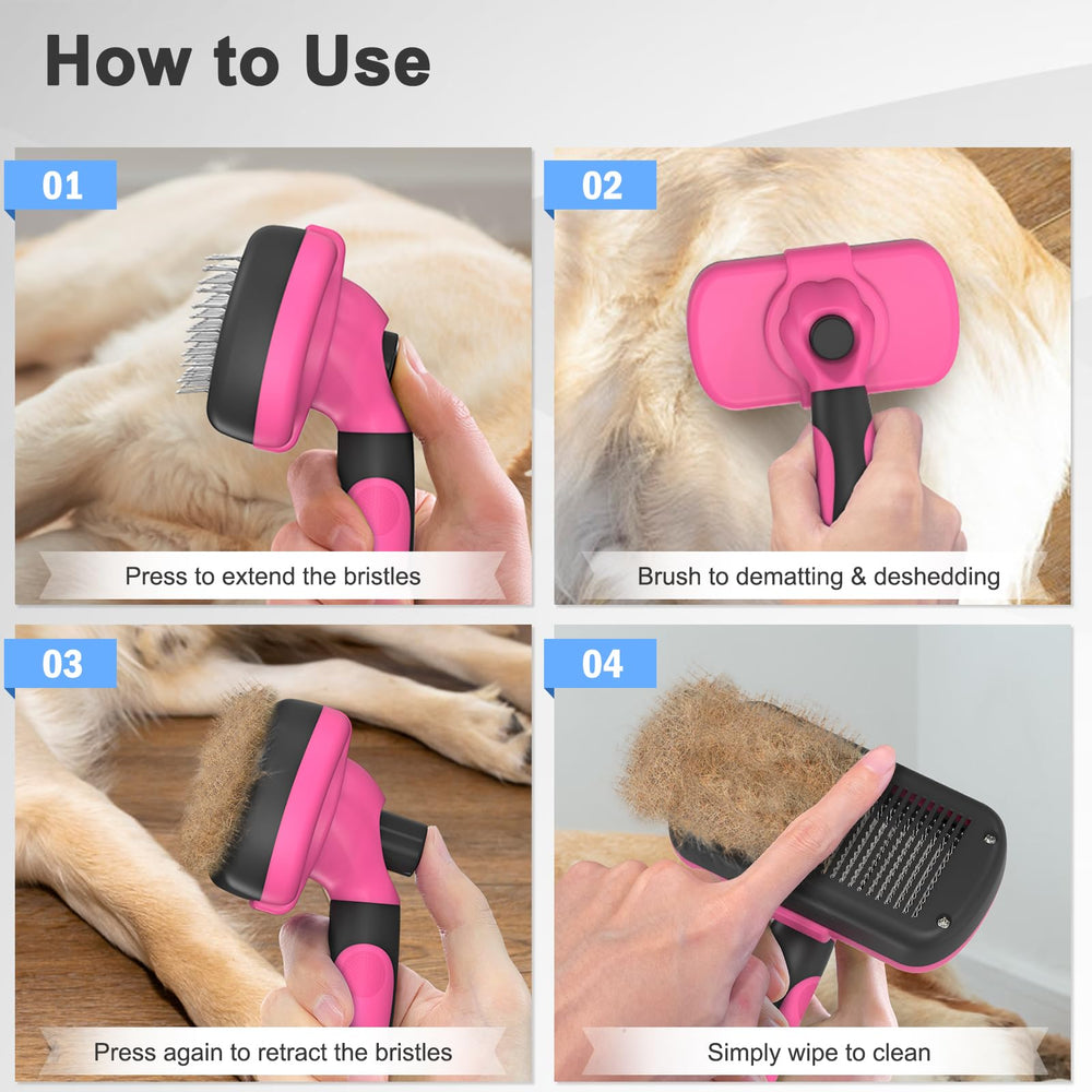 Dipoo dogs cats horses grooming image shows versatile use and improved coat care.