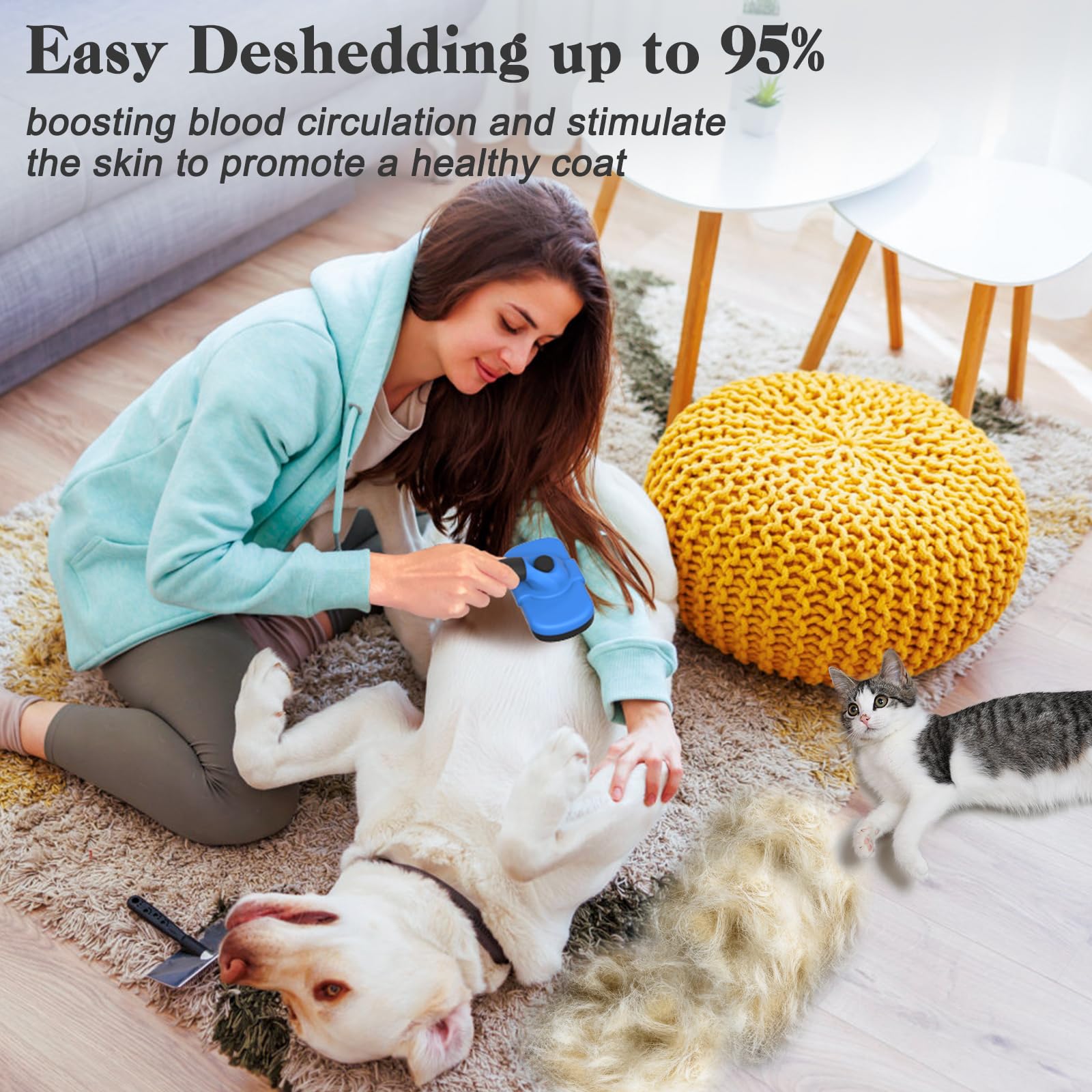 Dipoo self-cleaning brush sturdy metal construction captures durability.