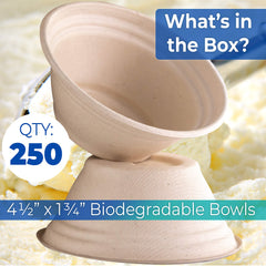 Disco Pets 200-pack bulk disposable bowls streamline feeding for households.