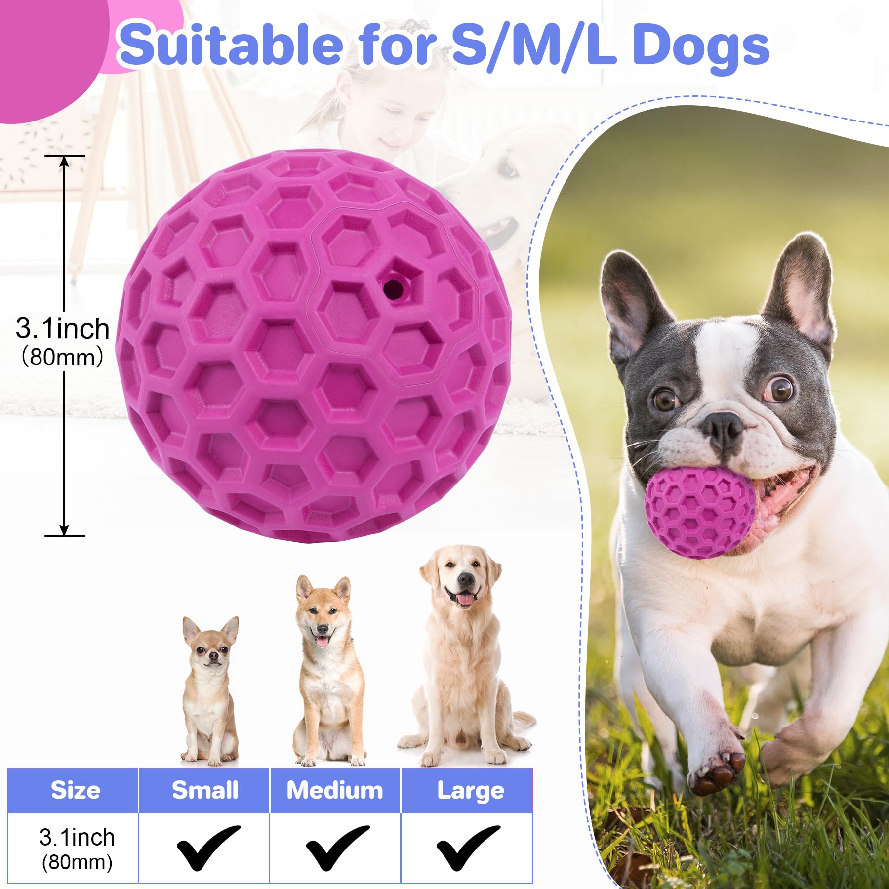 DISSKNIC durable chew toy ideal for aggressive chewers of large breeds