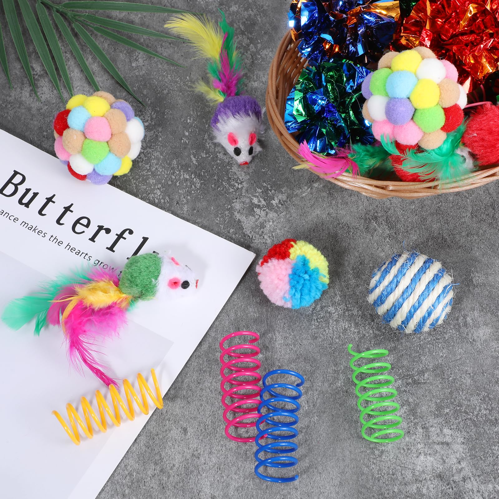 DIVINA VITAE rainbow stripe balls spark colorful play and exercise