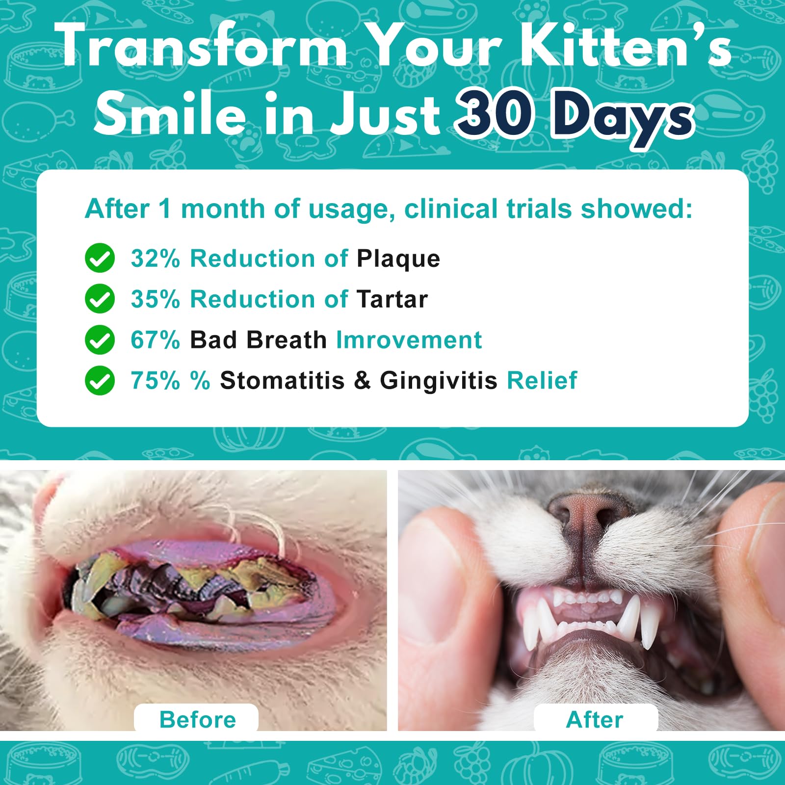 diytoolsman cat dental tablets pack highlights economical preventive care