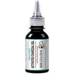 Diytoolsman gel carbón activado para perros, uso rápido ante toxinas.