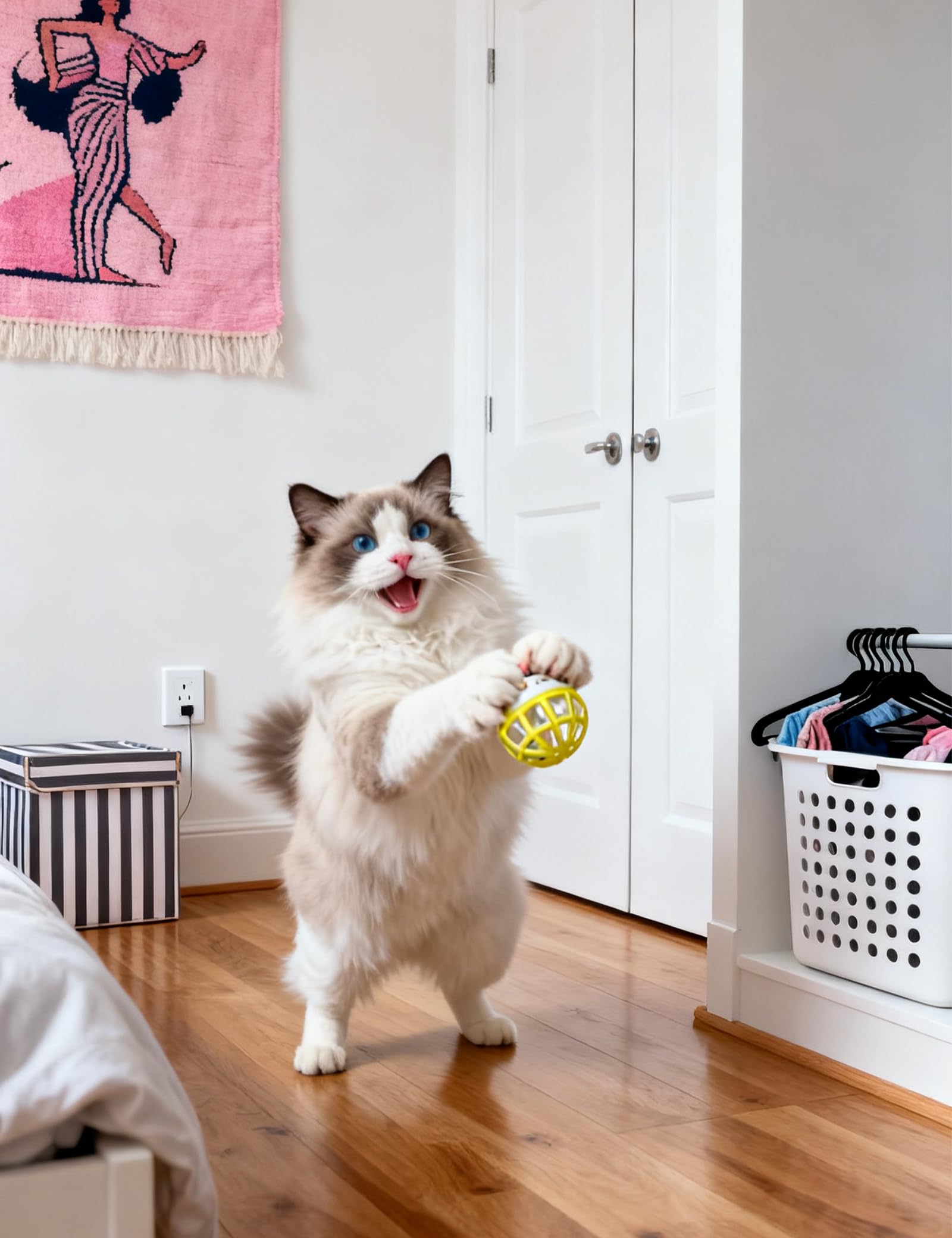 DIYUQISHI cat toy balls PC plastic build for durable indoor play