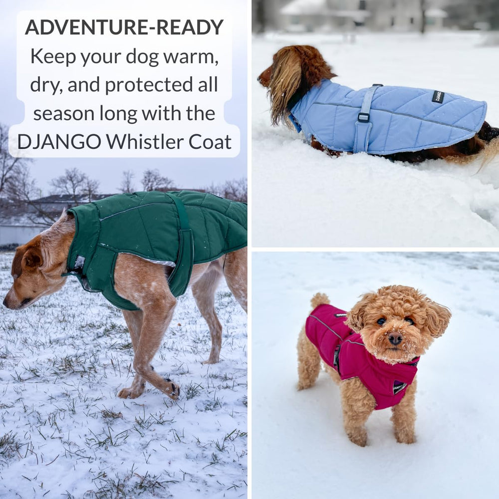 DJANGO full-coverage chest and belly design offers comprehensive warmth for diverse body types