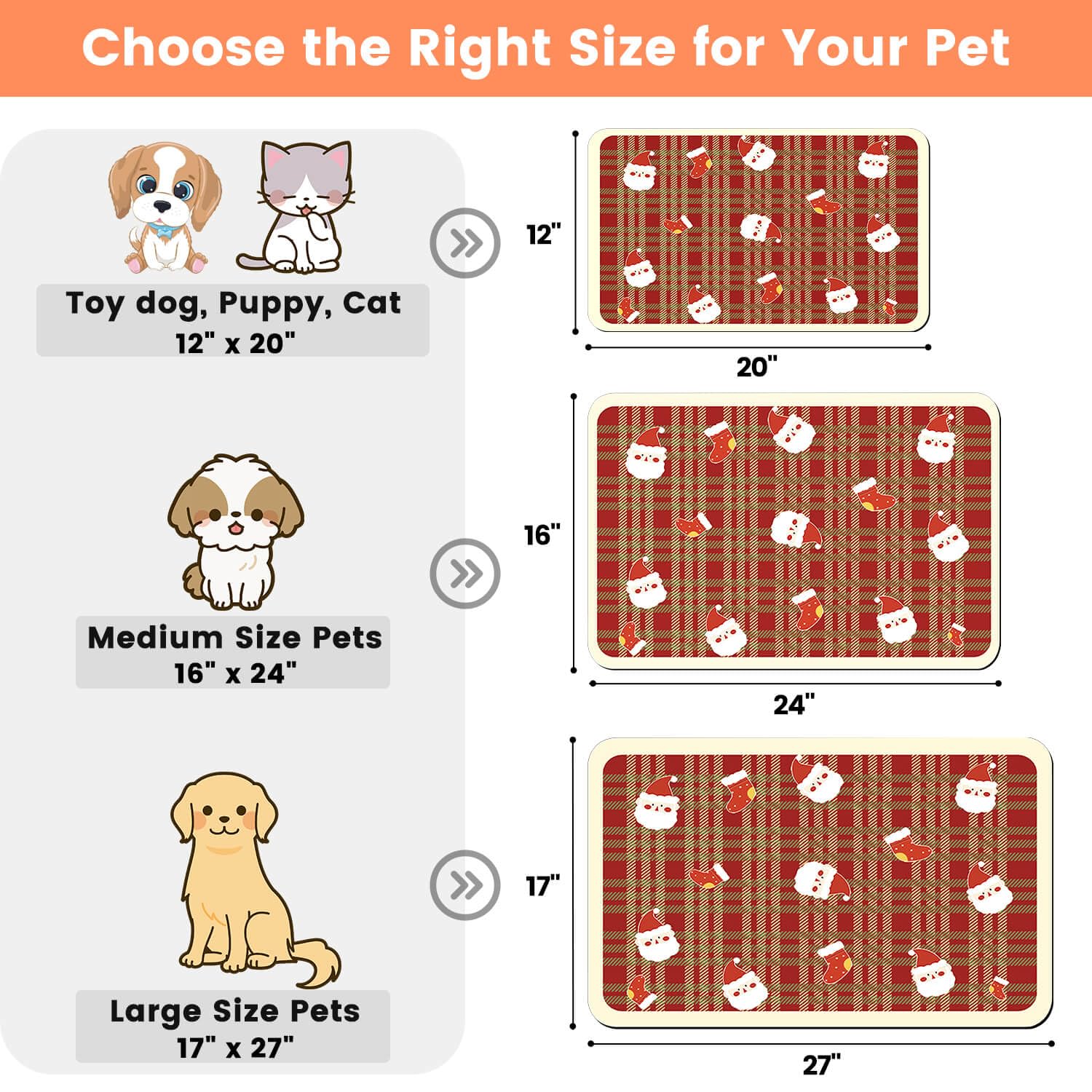 DK177 pet feeding mat anti-slip surface prevents spills during meals.