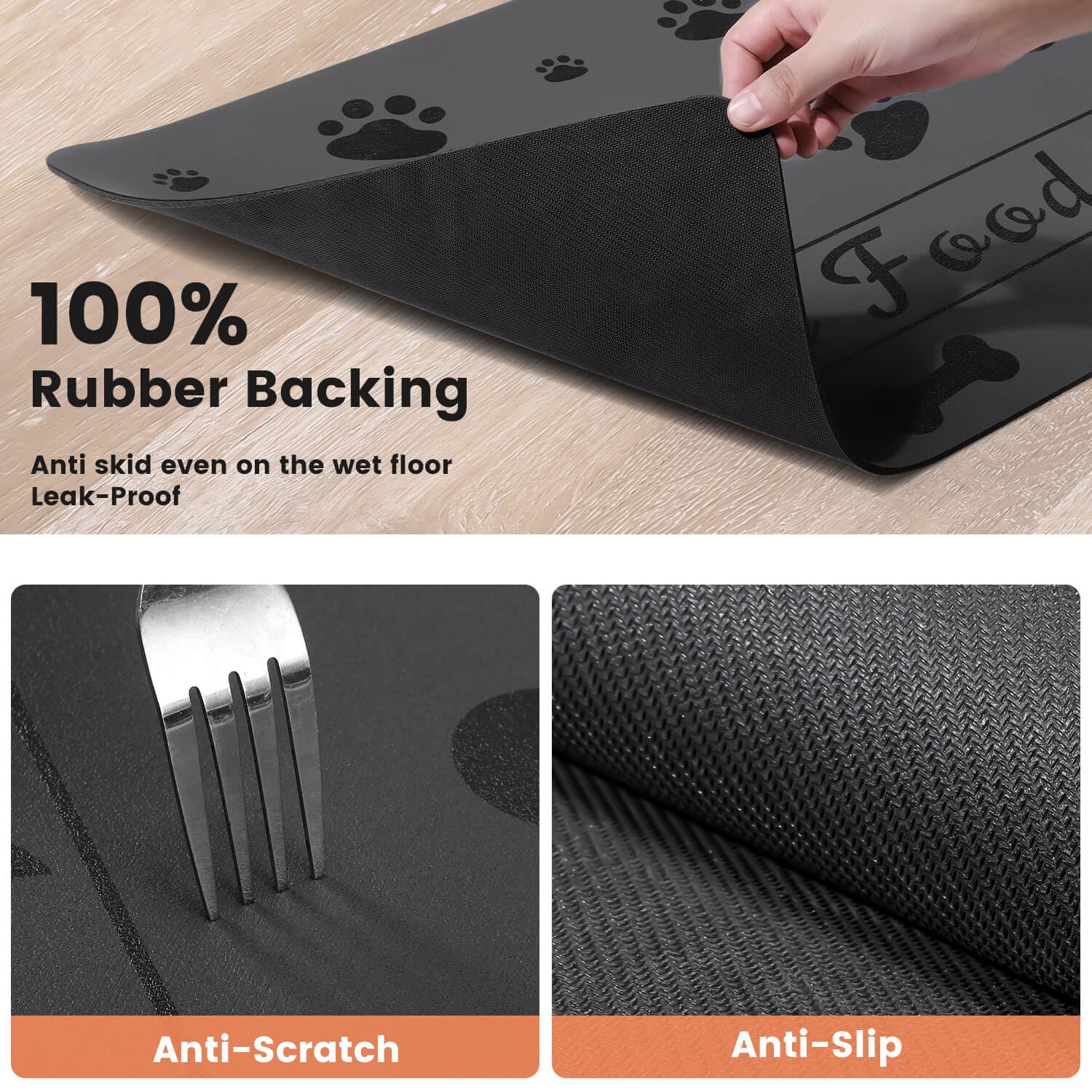 DK177 pet feeding mat suitable for dogs and cats during meals