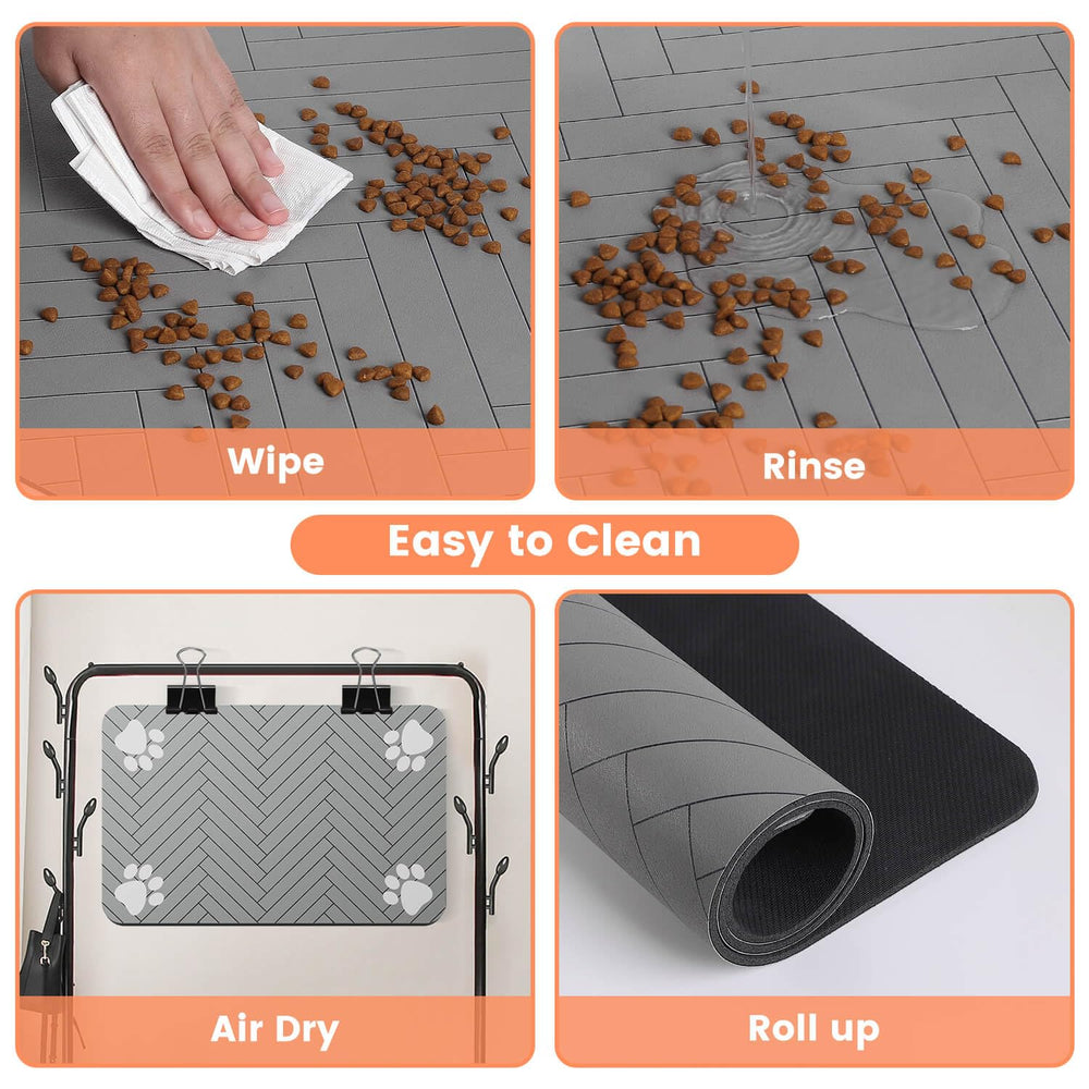 DK177 pet feeding mat durable tear-resistant surface for pets