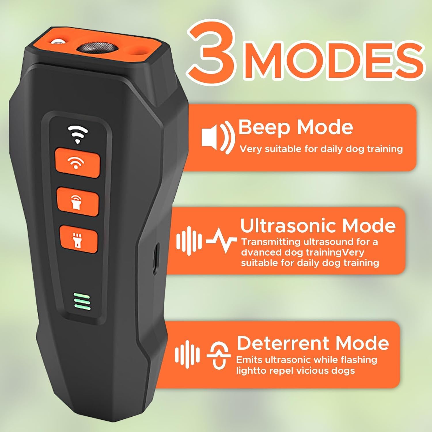 Dliben three modes training device supports humane behavior shaping.