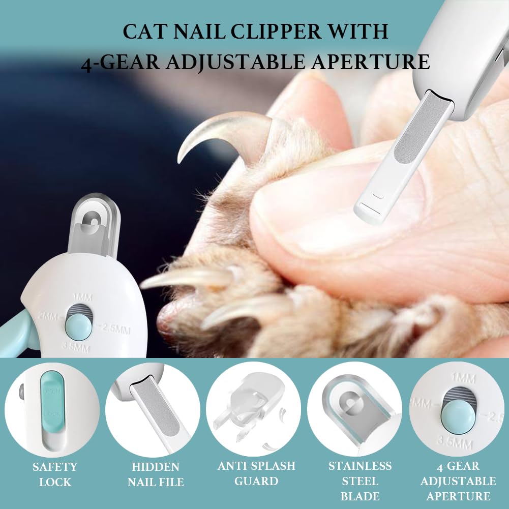DLIOJHL nail clipper ergonomic handle reduces hand fatigue during grooming
