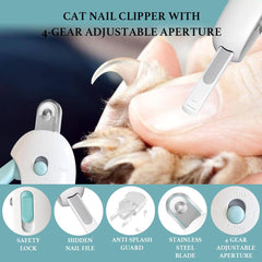 DLIOJHL nail clipper ergonomic handle reduces hand fatigue during grooming