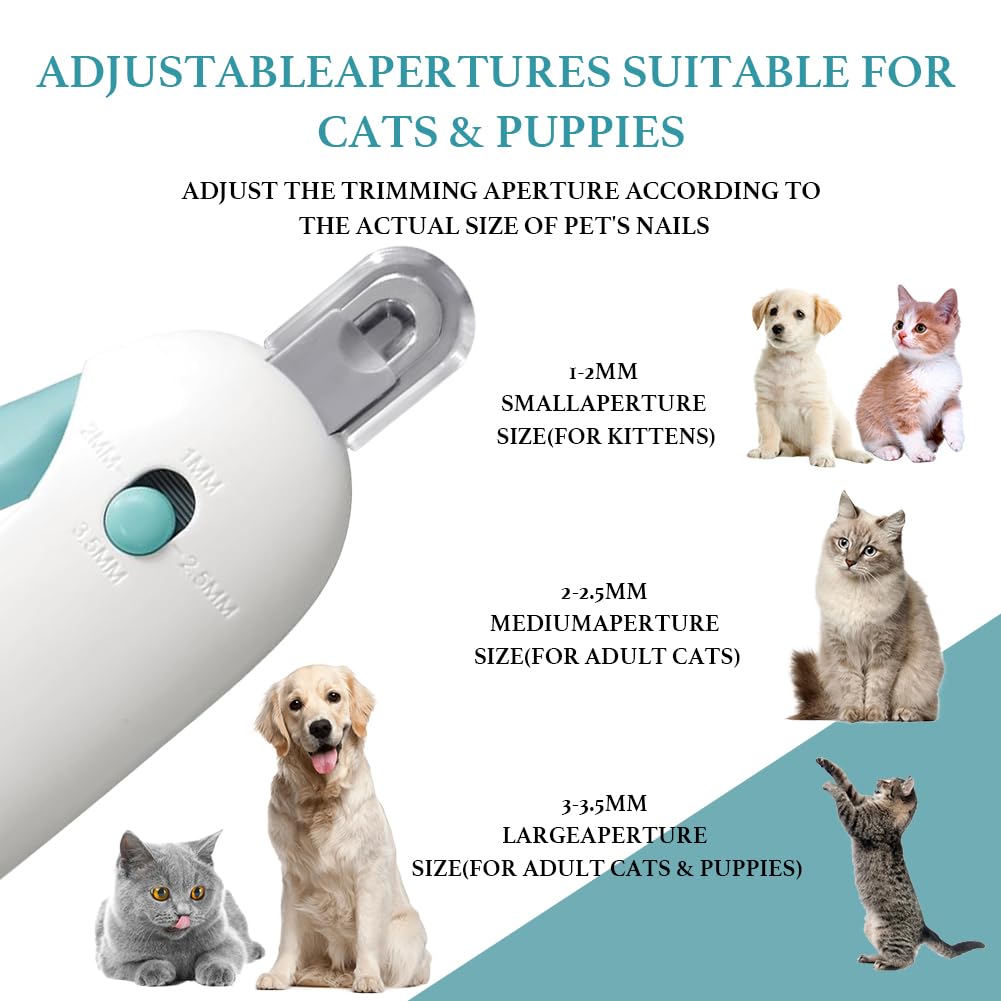 DLIOJHL nail clipper for kittens enables gentle at-home grooming