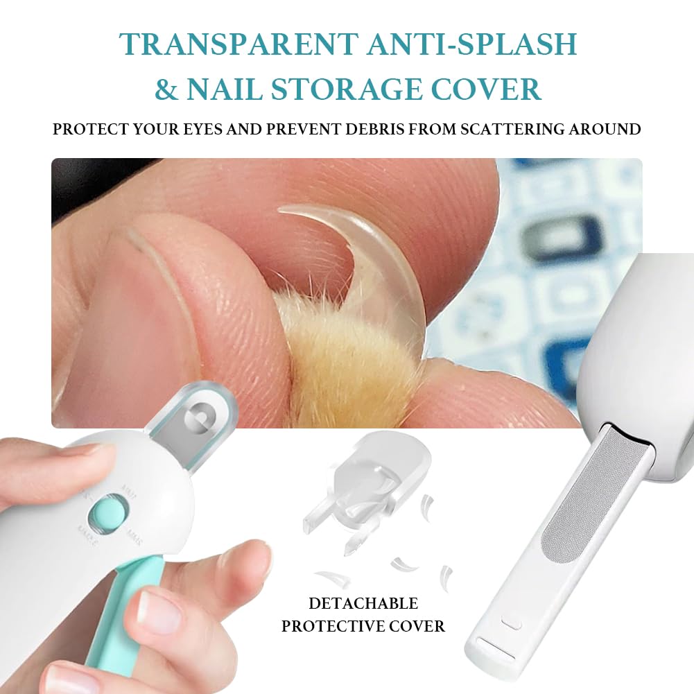 DLIOJHL nail clipper stainless steel construction for durable pet grooming