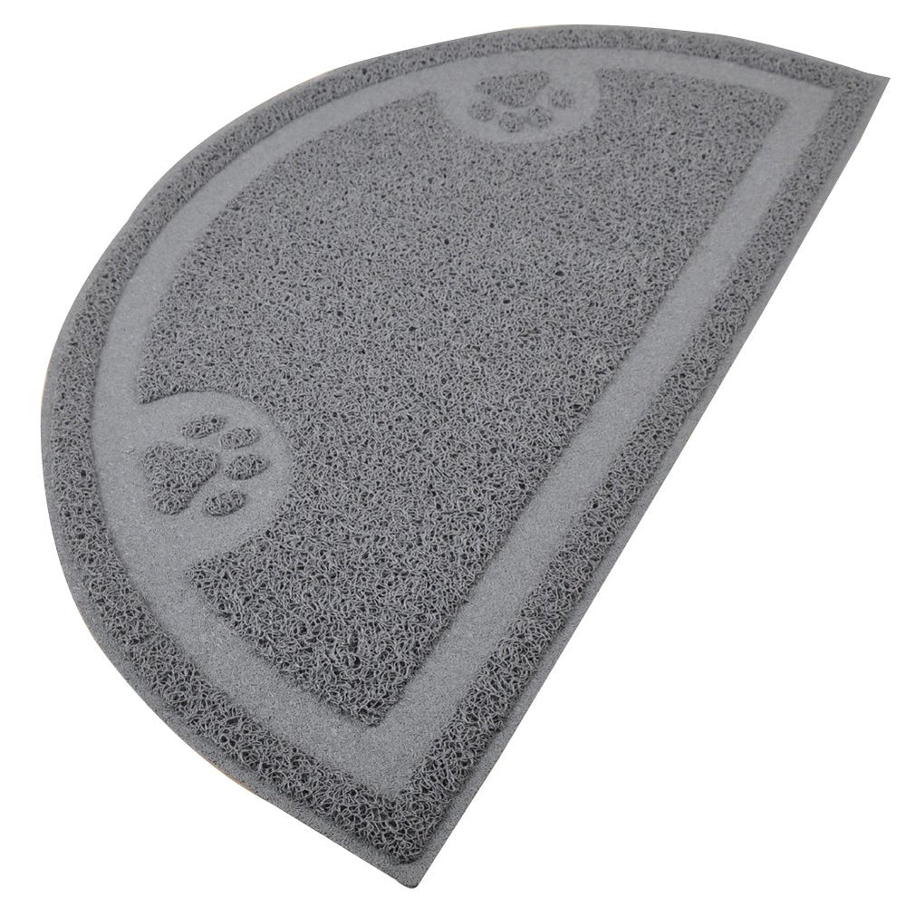 DM Cat Paw Print Half-Circle Design provides slip-free placement and durability.