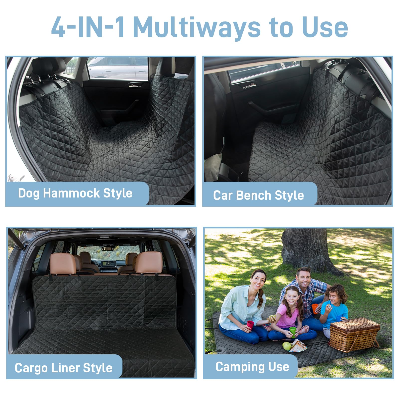 DMS PROTECTOR bench-style convertible mat for trucks or SUVs.