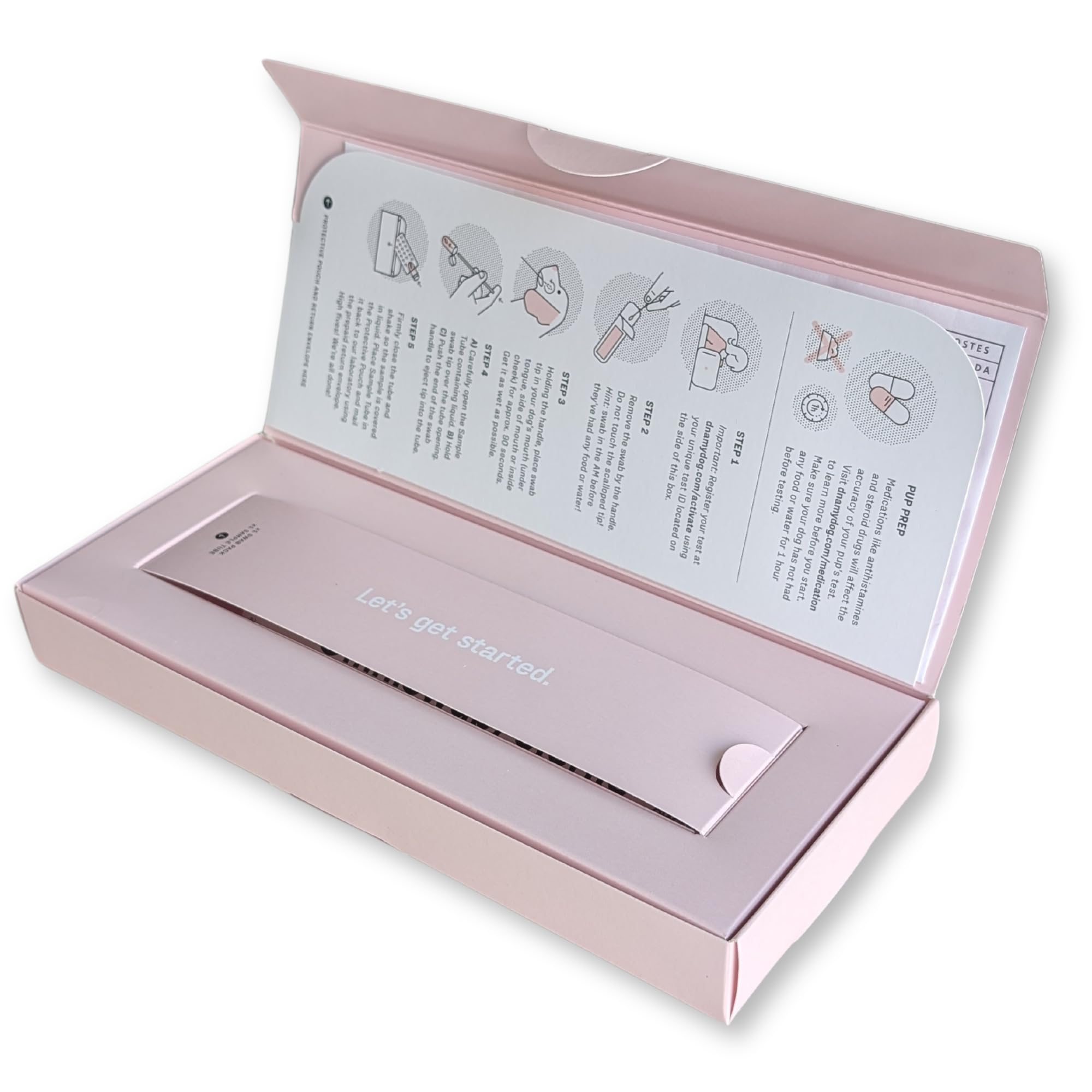 DNA MY DOG prepaid envelope streamlines secure sample return
