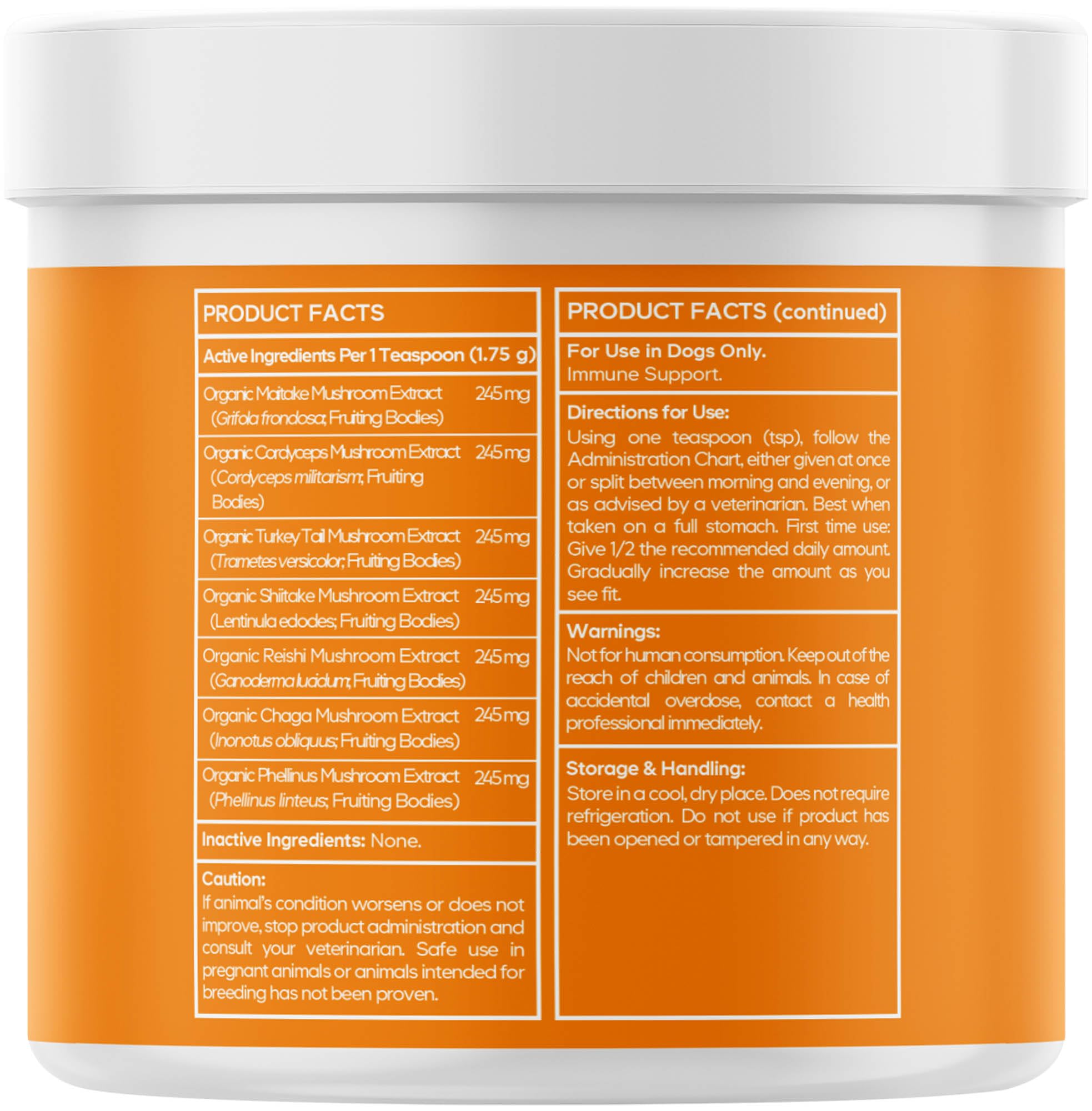 DNA PET made-in-usa cgmp facility packaging indicating safety and non-GMO sourcing