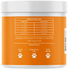 DNA PET USDA organic certification label highlighting trusted organic quality for pets