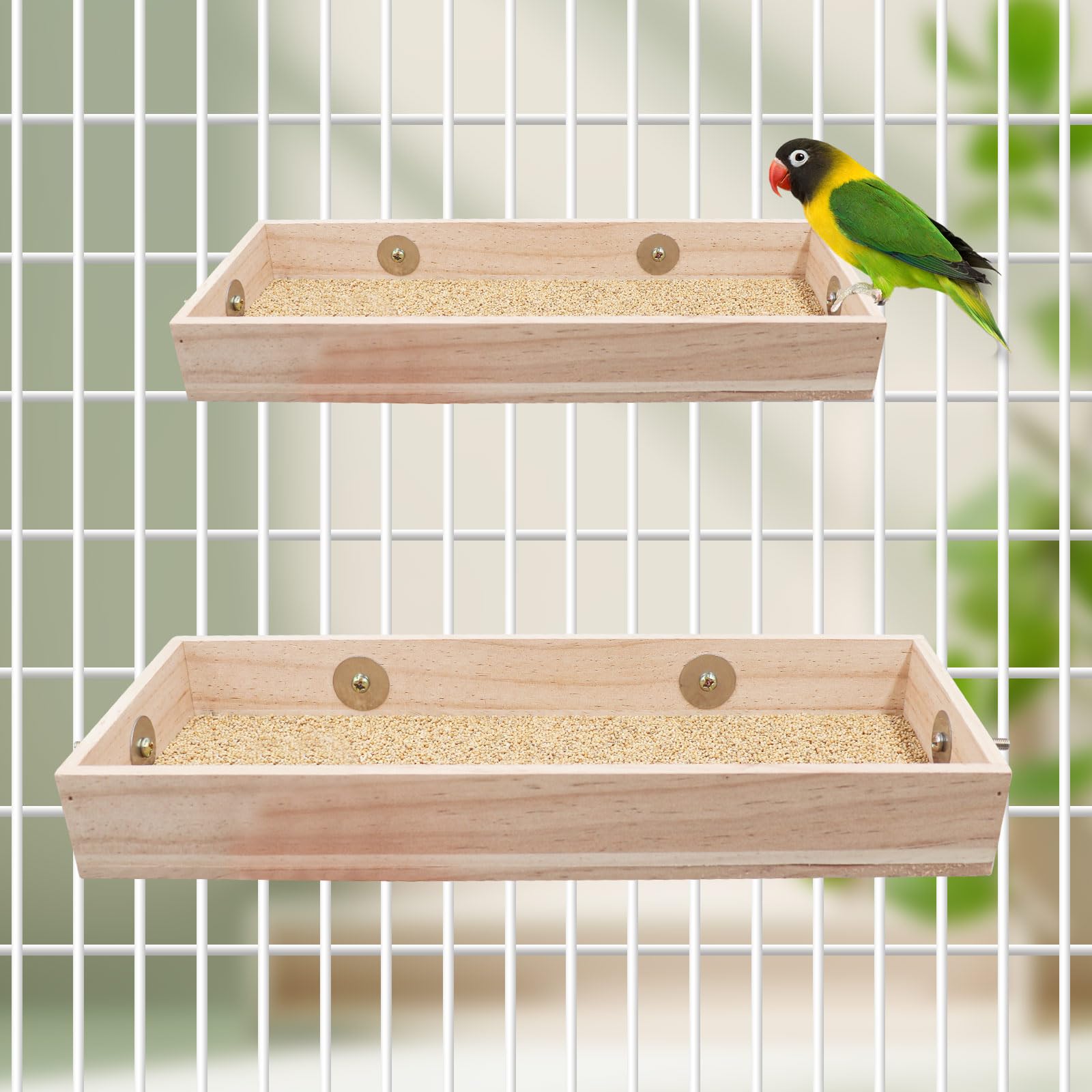 Dnoifne bird feeding cups installation demonstrates easy height adjustable setup