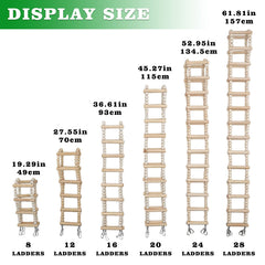 Dnoifne Bird Ladder Bridge foldable design allows flexible setup