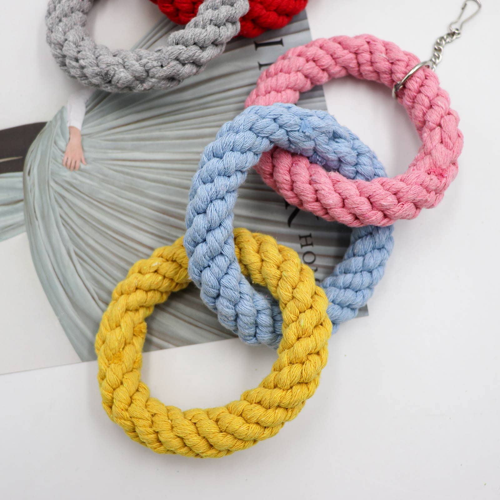 Dnoifne colorful sugar glider swing toy offers vibrant design for engaging play.