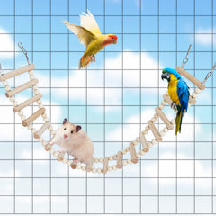 Dnoifne 25.98-inch ladder spans cages for versatile climbing.