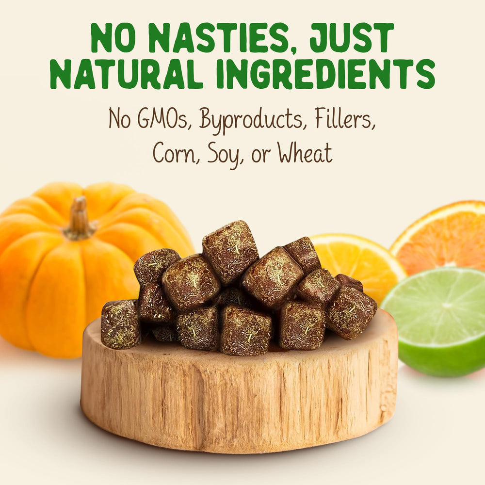 DOC EDDIE'S Digestive Bites small-pet snack served as a treat or crumble option.