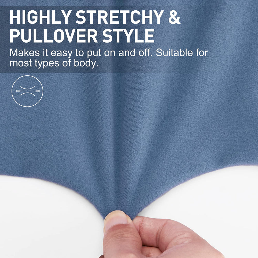 Dociote soft fleece on-dog wear—easy pullover design for stress-free dressing.