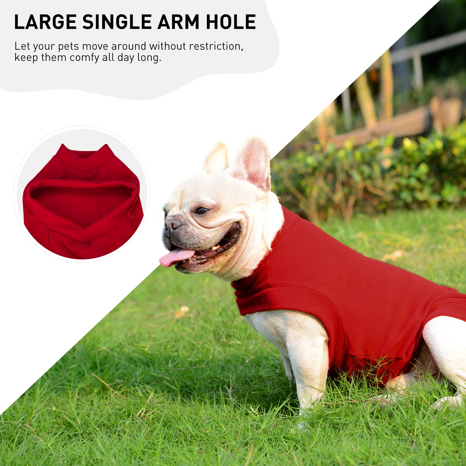 Dociote Soft Fleece Sweatshirt wearability demonstrates easy pullover design.