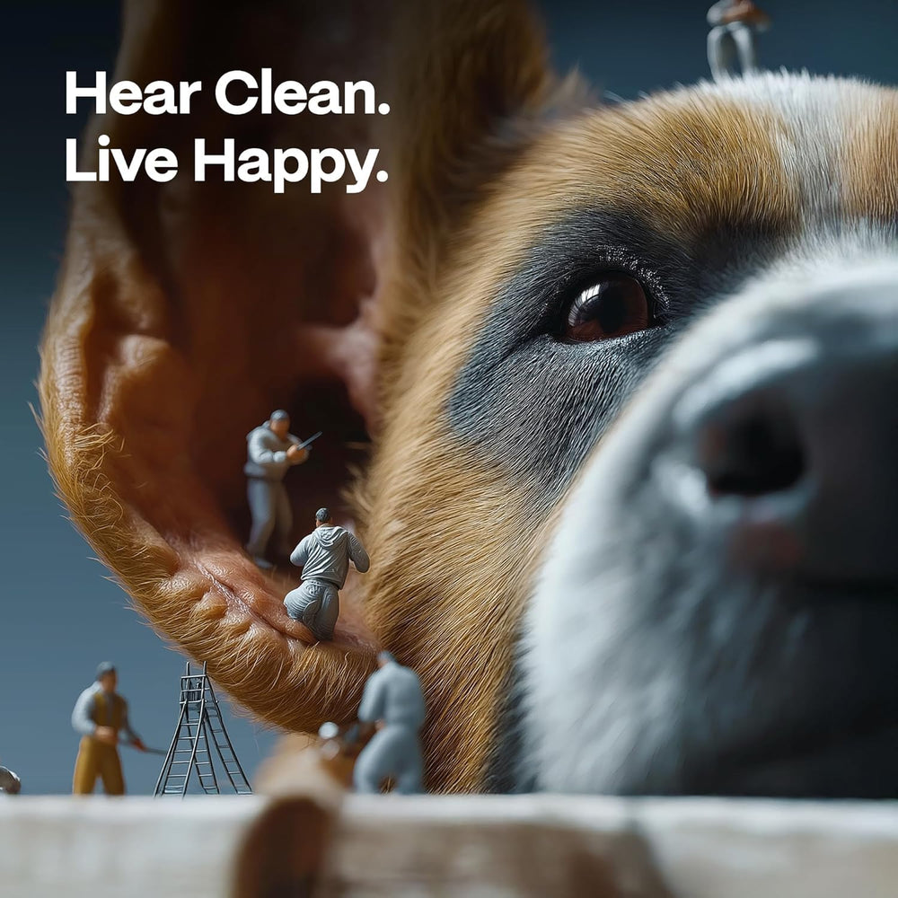 DOCO cat-dog ear cleaner highlights aloe, chamomile for calming care.