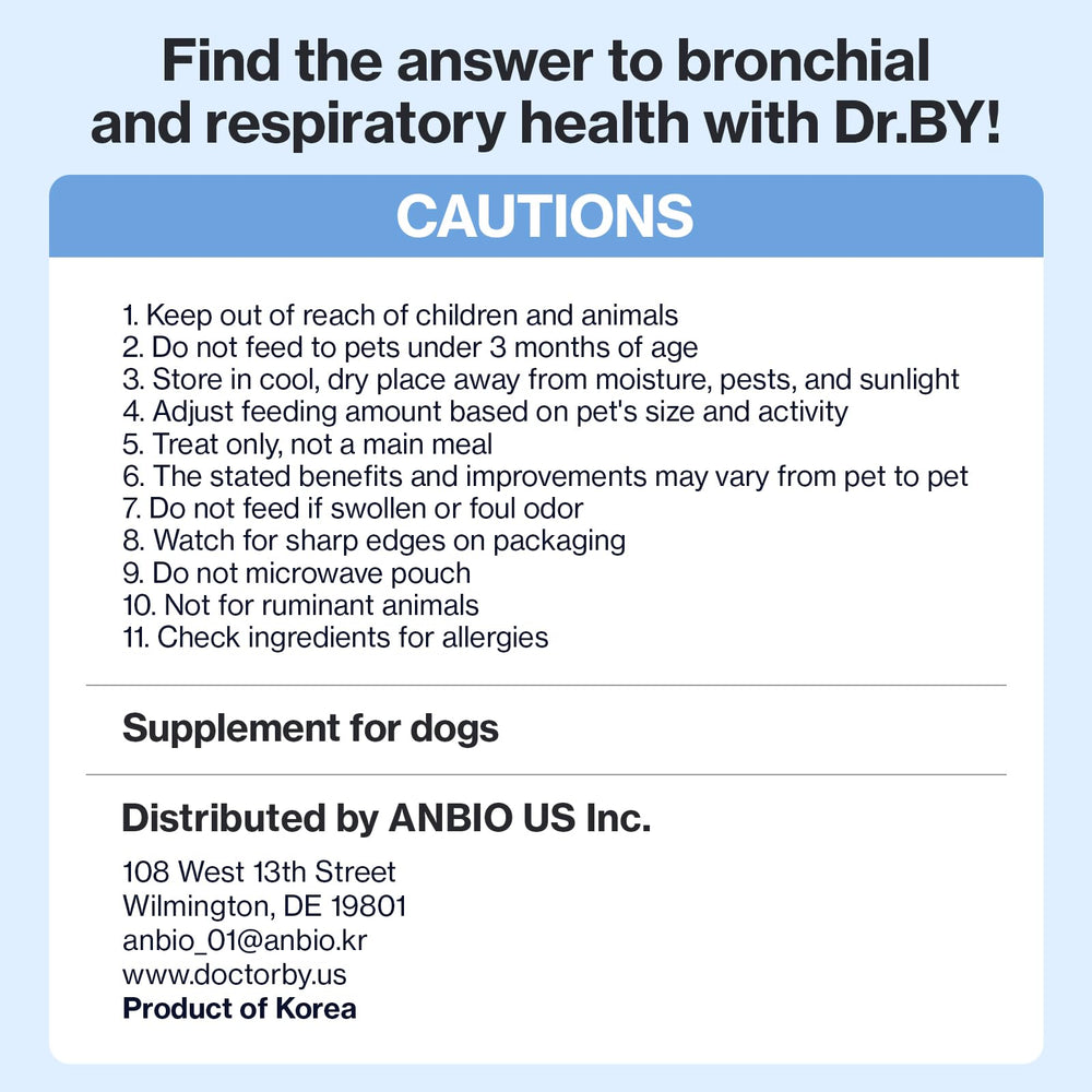 Doctor By Breath Care ready-to-feed bottle for manageable dog daily care.