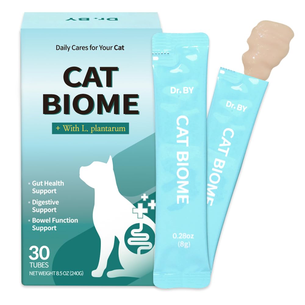 Doctor By Cat Biome lickable treat close-up for daily gut support.