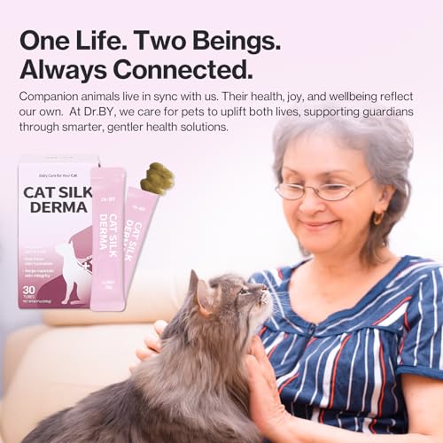 Doctor By Cat Silk Derma Lickable silky coat texture after use visualization.