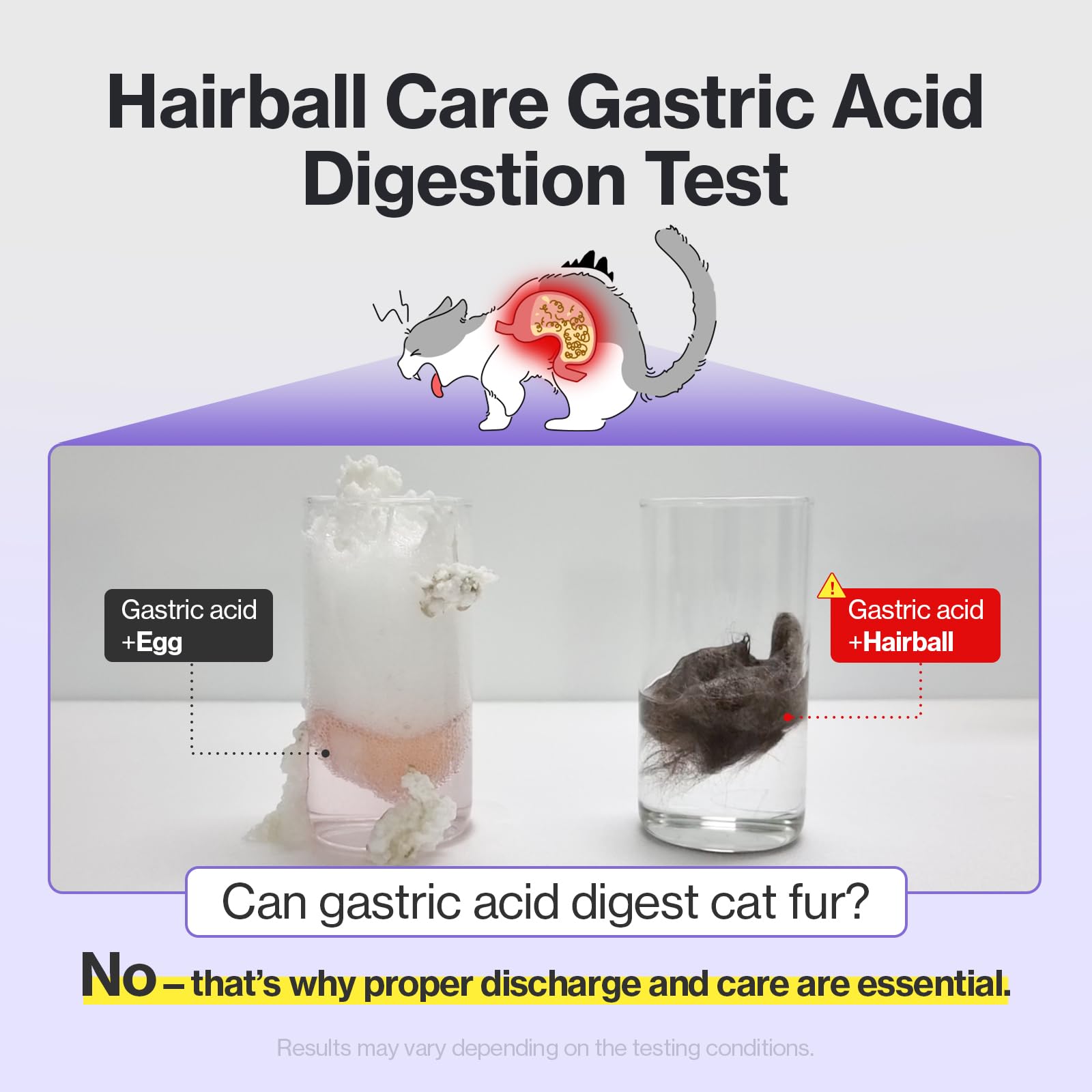Doctor By Hairball Care fiber and FOS blend shown for digestive comfort in cats