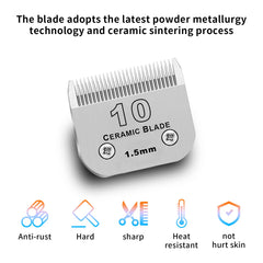 DODAER 10# blade close-up showing 1/16 inch cut for clean finishes.