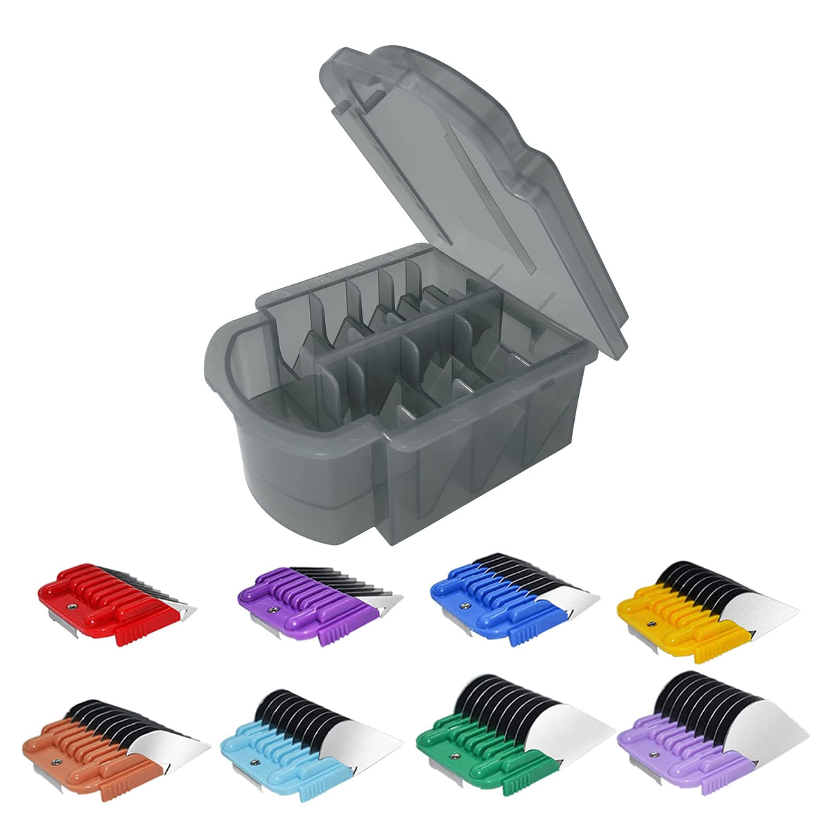 DODAER animal attachment comb set in box for tidy storage and quick access.