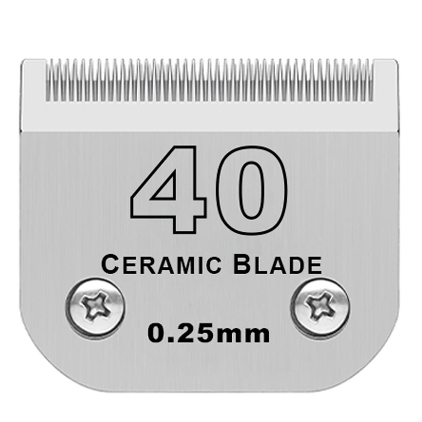 DODAER detachable dog grooming clipper ceramic blade for ultra-fine precision trims.