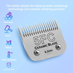 DODAER 5FC blade enabling a 6.3 mm fuller finish