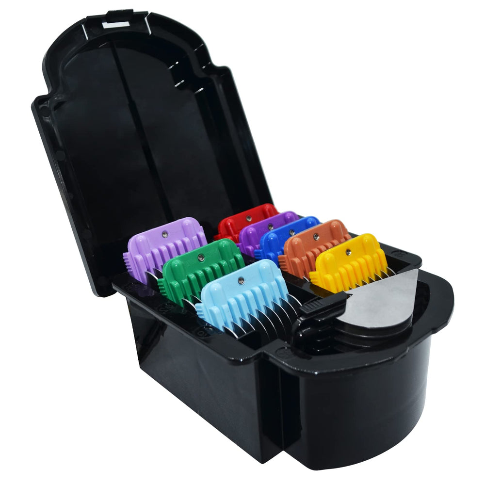 DODAER storage box keeps the nine combs organized and ready.
