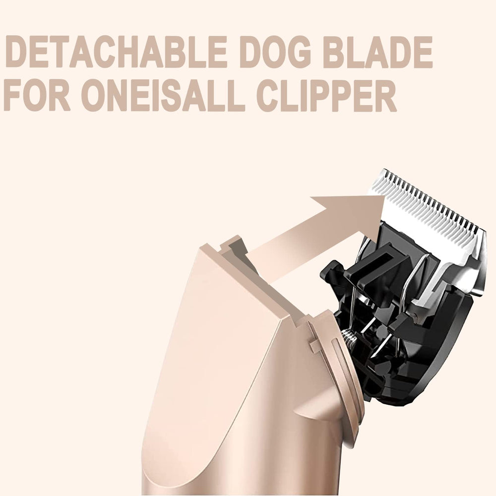 DODAER stainless steel blade for durable, sharp cuts on pets