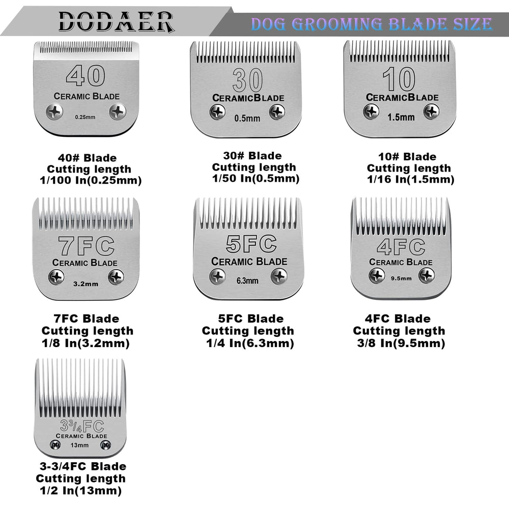 DODAER Wahl KM-series compatibility blade for multi-brand use.