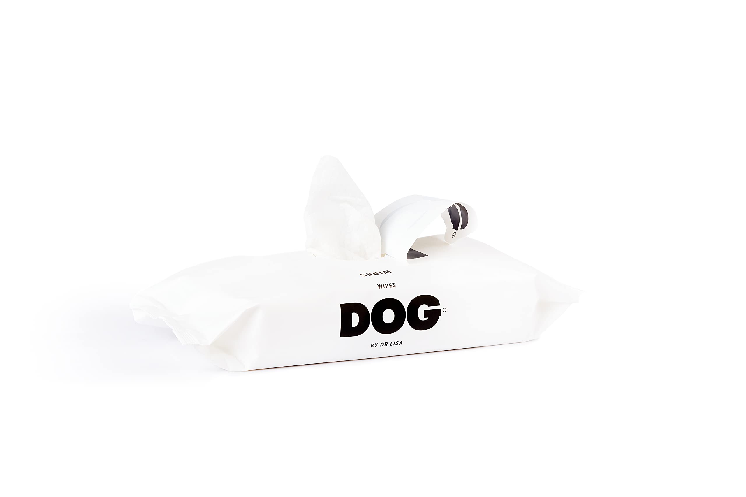 DOG by Dr Lisa wipes pack front for quick cleanups