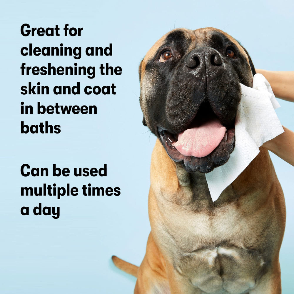 DOG by Dr Lisa wipes vegan-friendly formula for gentle coat care