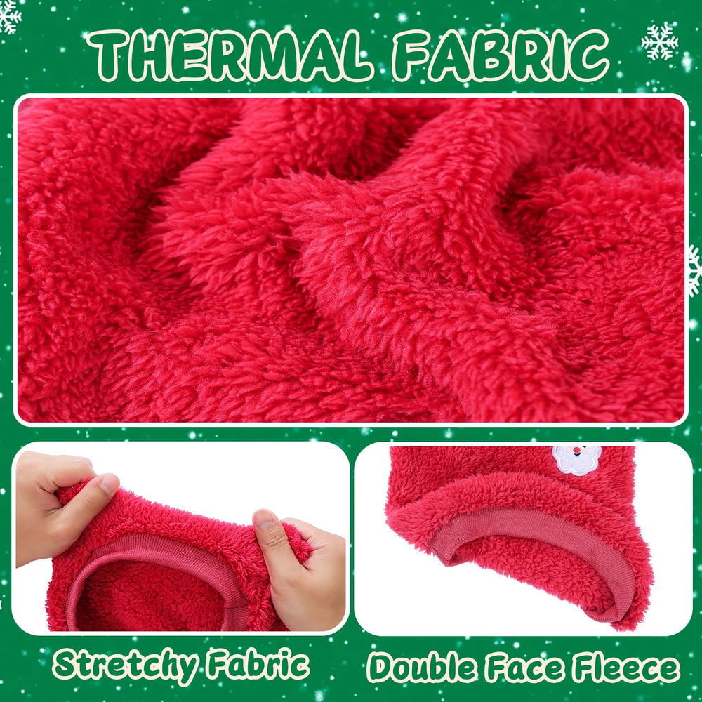 Dog Christmas Sweater XXS fit and easy-on/off feature