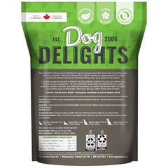 Dog Delights Chewy Duck Sticks whole-stick reward for easy training.